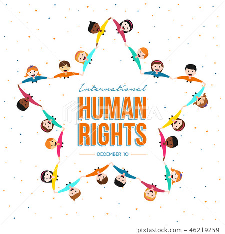 International Human Rights month of friend group International Human Rights month of friend group 46219259