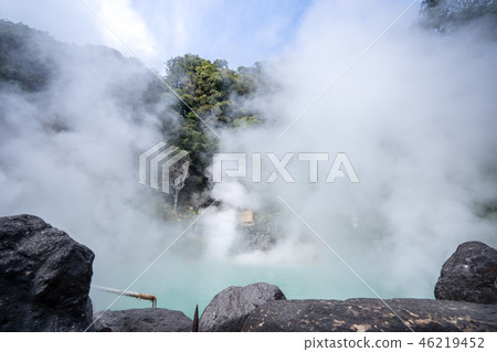 日本 溫泉 海地獄 蒸氣 周邊 觀光 景點 温泉 国指定名勝 umi jigoku see hell 46219452