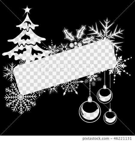 Christmas and New Year Frame 46221131