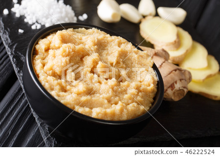 Ginger and Garlic paste or Adrak Lahsun puree 46222524