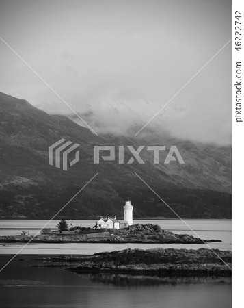 Isle Ornsay Lighthouse. Rocky island south-east 46222742