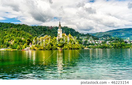 Church of the Assumption of Mary on Bled Island in Slovenia 46223154