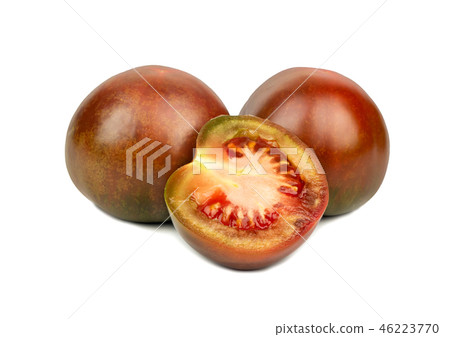 Tomato kumato with half Tomato kumato with half 46223770