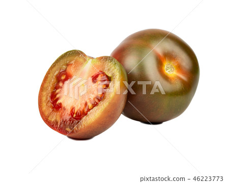 Tomato kumato with half Tomato kumato with half 46223773
