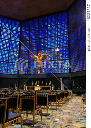 New Kaiser Wilhelm Memorial Church interior New Kaiser Wilhelm Memorial Church interior 46223837