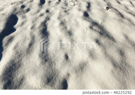 Photo of snow, close-up 46225292