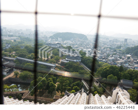 Himeji Castle: A long corridor Himeji Castle: A long corridor 46225448