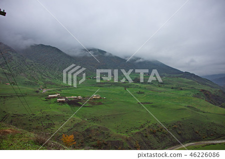 Autumn landscape of Talysh mountains, Azerbaijan Autumn landscape of Talysh mountains, Azerbaijan 46226086