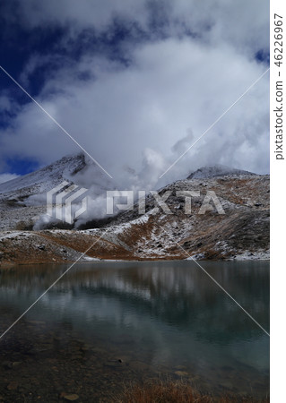 北海道Daisetsuzan Asahidake索道從觀察點出發的風景 北海道Daisetsuzan Asahidake索道從觀察點出發的風景 46226967
