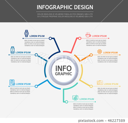 Infographic collection - Stock Illustration [46227389] - PIXTA