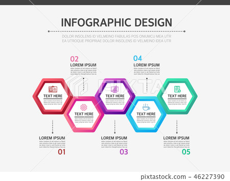 Infographic collection - Stock Illustration [46227390] - PIXTA