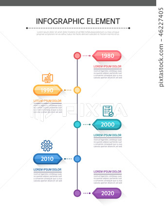 Infographic collection - Stock Illustration [46227405] - PIXTA