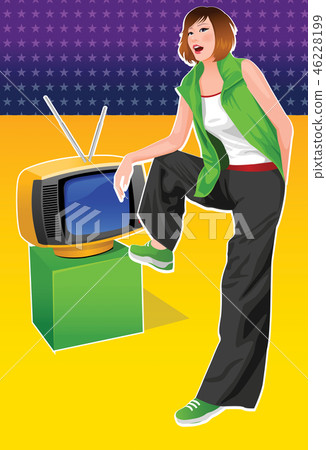 Illustration, person, concept Illustration, person, concept 46228199
