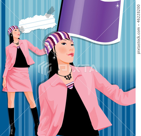 Illustration, person, concept 46228200