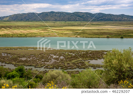 Spring landscape Butrint National Park, Albania Spring landscape Butrint National Park, Albania 46229207