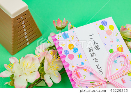 入學新生新學期4月春季形象 46229225