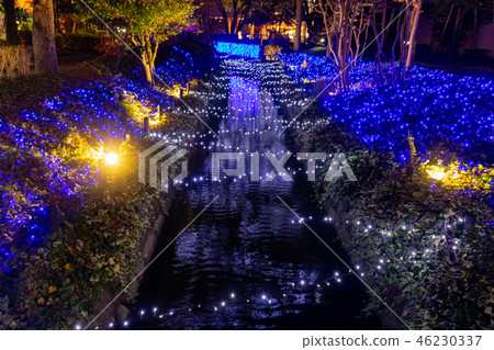 Kurashiki Mirai Park的照明 Kurashiki Mirai Park的照明 46230337