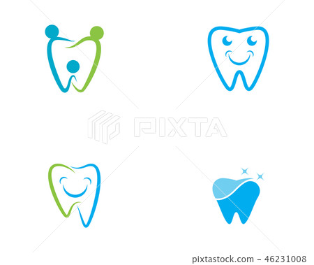 Dental logo Template vector illustration Dental logo Template vector illustration 46231008