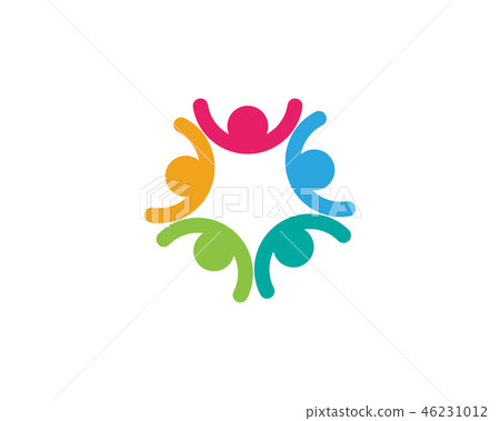Community, network and social icon Community, network and social icon 46231012