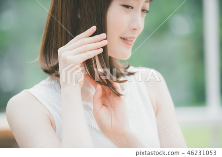 hair care, female, lady 46231053