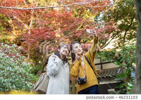 少婦,女孩旅行,觀光 少婦,女孩旅行,觀光 46231103