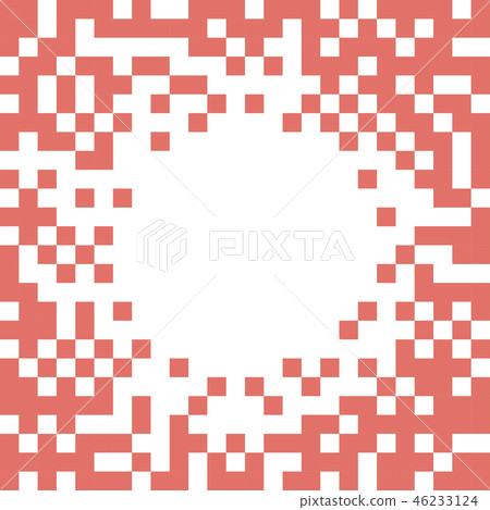 Abstract vector background with circle in center of image in Living Coral color. Abstract vector background with circle in center of image in Living Coral color. 46233124