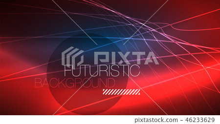 Neon glowing magic background, neon banner, night sky wallpaper. Magic light effect. Christmas Neon glowing magic background, neon banner, night sky wallpaper. Magic light effect. Christmas 46233629