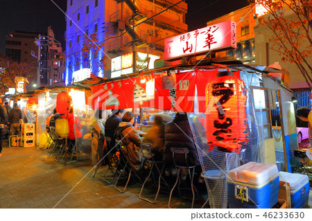 Nakasu no Yatai entertainment district Nakasu in Hakata Ward, Fukuoka Prefecture Nakasu no Yatai entertainment district Nakasu in Hakata Ward, Fukuoka Prefecture 46233630