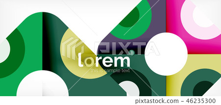 Abstract round elements composition background, organic design Abstract round elements composition background, organic design 46235300
