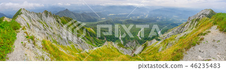 從100座著名的山峰“峰山”登峰，可以看到Yarigamine和Karasugayama！ （鳥取縣）*作品的評論部分有拍攝位置 46235483