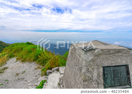 從最有名的100個山“ Hoki Oyama”的Kengamine山頂眺望日本海和境港！ （鳥取縣）*作品的評論部分有拍攝位置 46235484