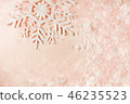 Christmas holidays background with snowflakes. 46235523