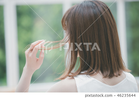 頭髮 髪 女生 46235644