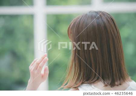 頭髮 髪 女生 46235646