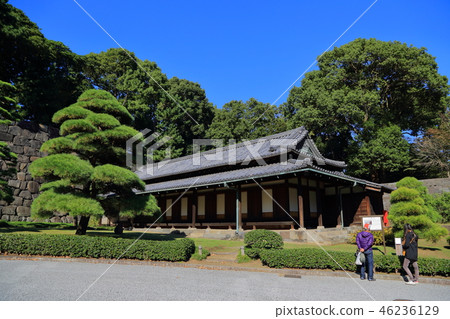 Imperial Palace Edo Castle Concentric Bansho 46236129