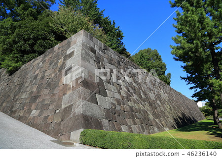 Ishigaki of Imperial Palace Shiomisaka 46236140