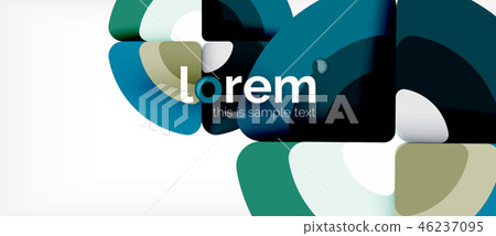 Circle abstract background Circle abstract background 46237095