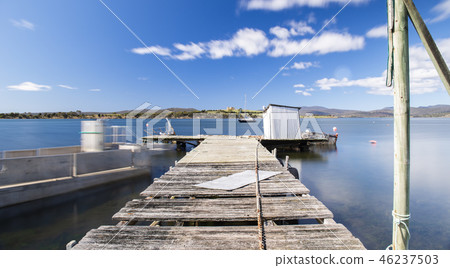 Boat jetty found on Bruny Island Boat jetty found on Bruny Island 46237503
