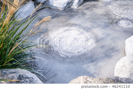 日本 溫泉 鬼石坊主地獄 oniishibozu jigoku ghost Monk hell 46241110