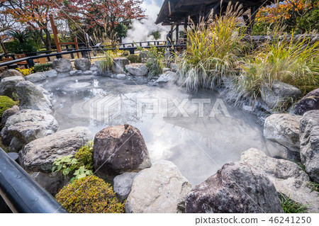 Japan hot springs ghost stone workshop main hell oniishibozu jigoku ghost Monk hell Japan hot springs ghost stone workshop main hell oniishibozu jigoku ghost Monk hell 46241250