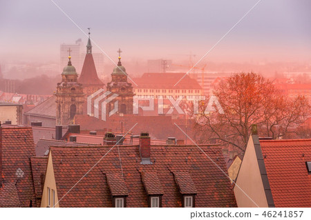 Aerial view of Nuremberg, Germany Aerial view of Nuremberg, Germany 46241857