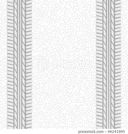 Dotted tire track pattern 46241995
