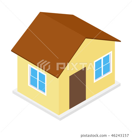House isometric 3d icon 46243157
