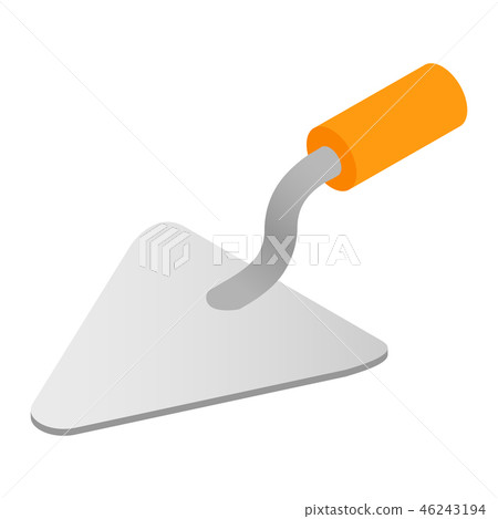 Trowel isometric 3d icon Trowel isometric 3d icon 46243194