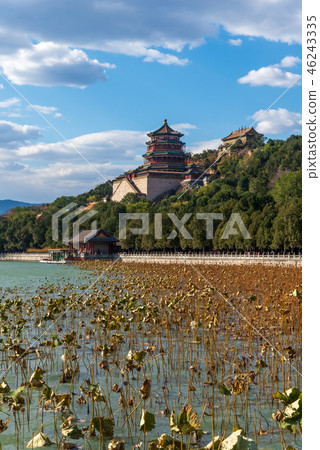 中國北京旅遊景點頤和園 中国北京観光スポット Summer Palace Beijing 佛香閣 中國北京旅遊景點頤和園 中国北京観光スポット Summer Palace Beijing 佛香閣 46243335