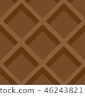 Waffle seamless texture pattern, Illustration back 46243821