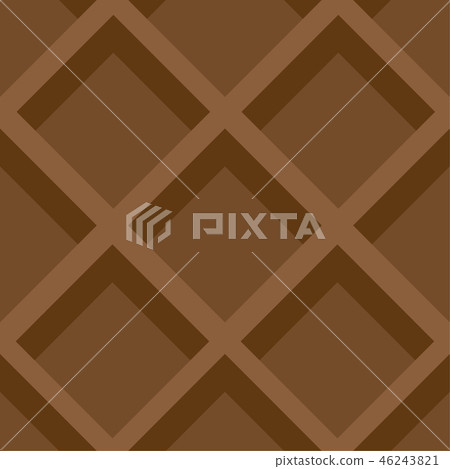 Waffle seamless texture pattern, Illustration back 46243821
