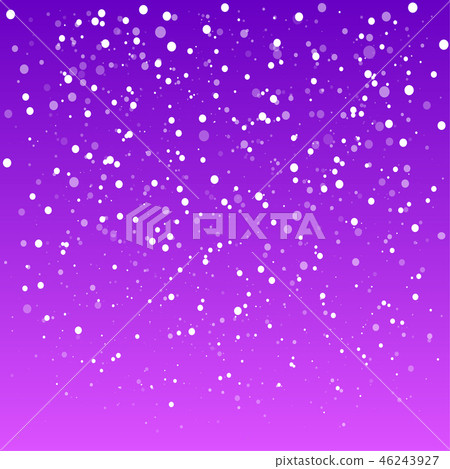 Falling snow, vector illustration 10 EPS. 46243927
