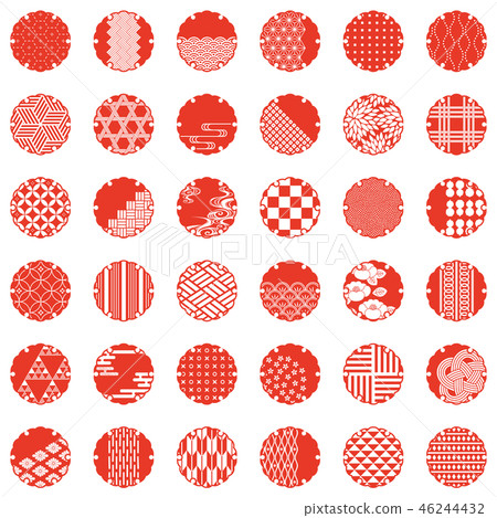 日本模式圖標材料集合 46244432