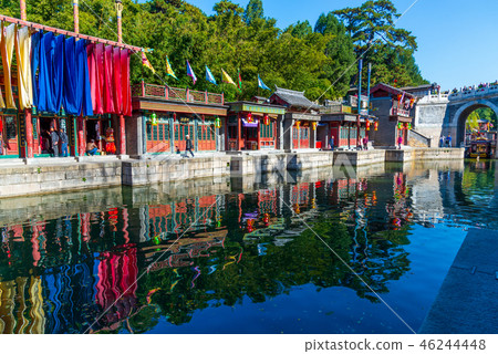 中國北京頤和園蘇州街 中国北京観光スポット Summer Palace Beijing 昆明湖 中國北京頤和園蘇州街 中国北京観光スポット Summer Palace Beijing 昆明湖 46244448